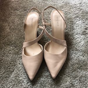 Nine West Patent Leather Nude Heel
